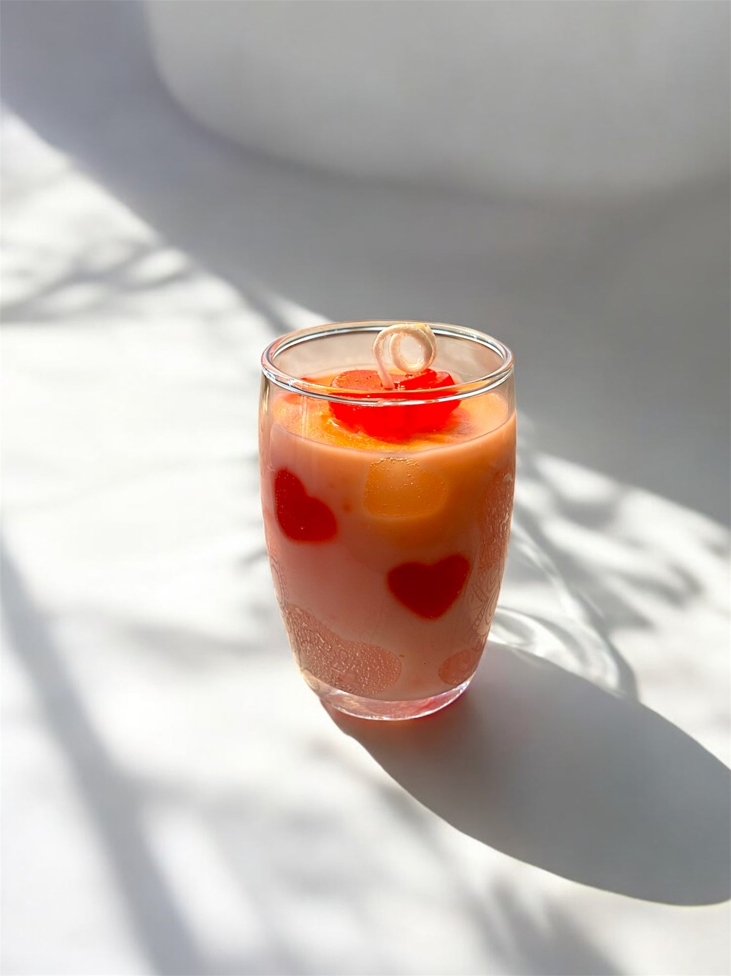 Vela lollipop hearts