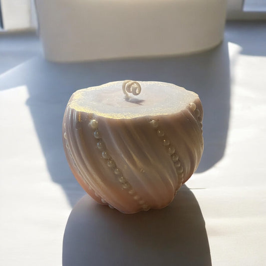 Vela redonda perlada