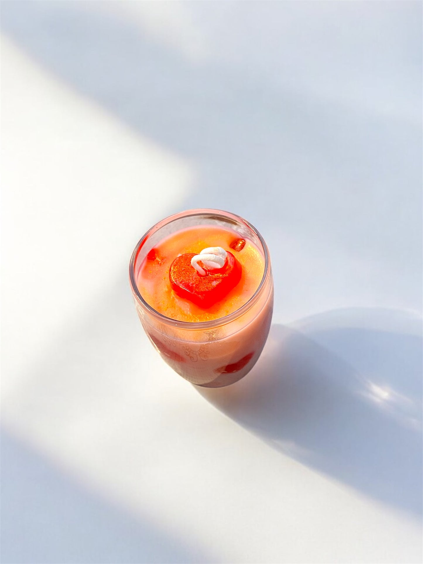 Vela lollipop hearts